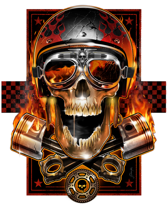 Biker Skull
