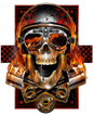 Biker Skull