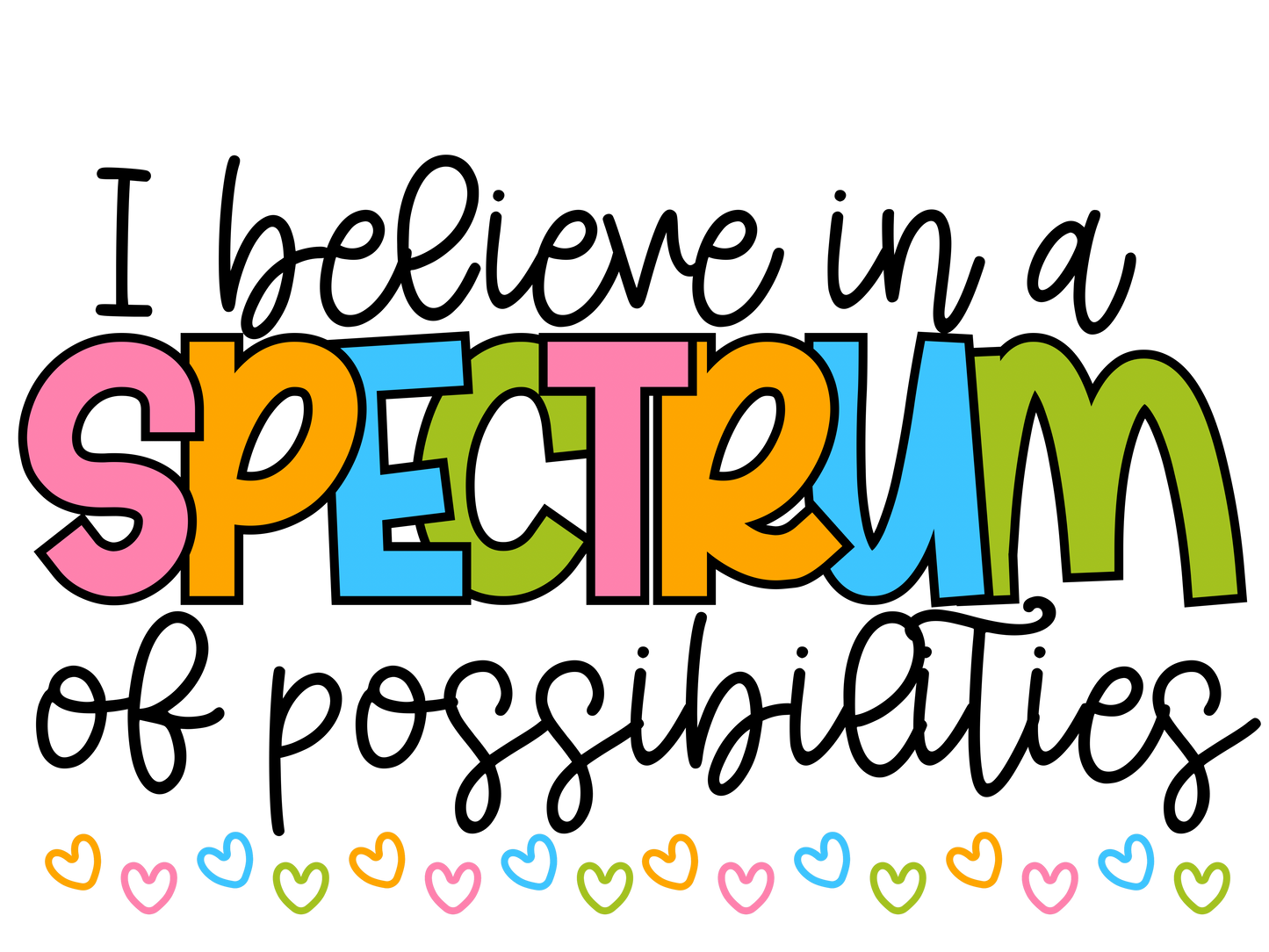 Spectrum of Possibilities
